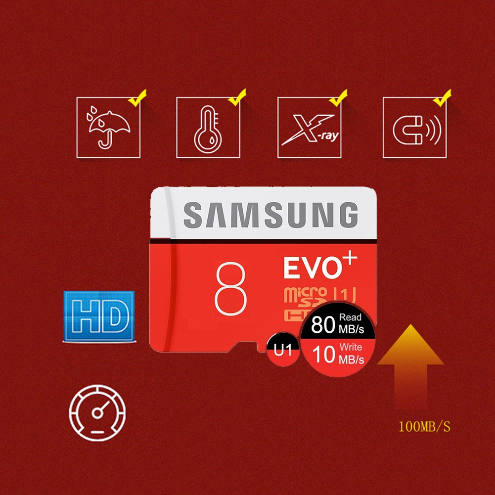 Thẻ Nhớ Samsung Evo Plus 512gb 32gb / 64gb / 128gb / 256gb / 512gb Micro Sd Sdcard Micro Sdxc 95mb / S Read C10 U3