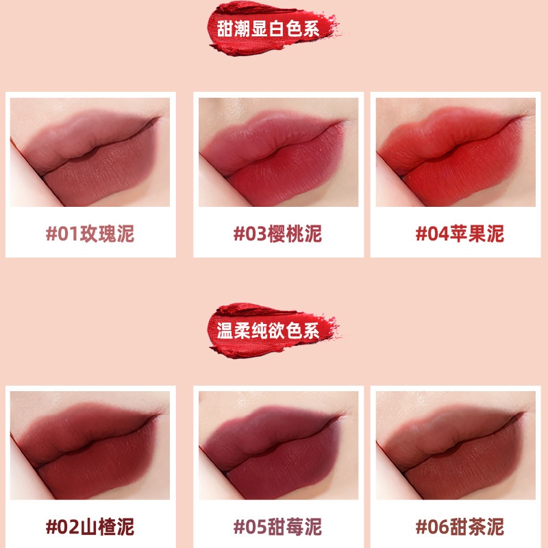 Son Bóng Dạng Lỏng Dưỡng Ẩm Mềm Mịn Dch715 Dành Cho Nữ Sinh