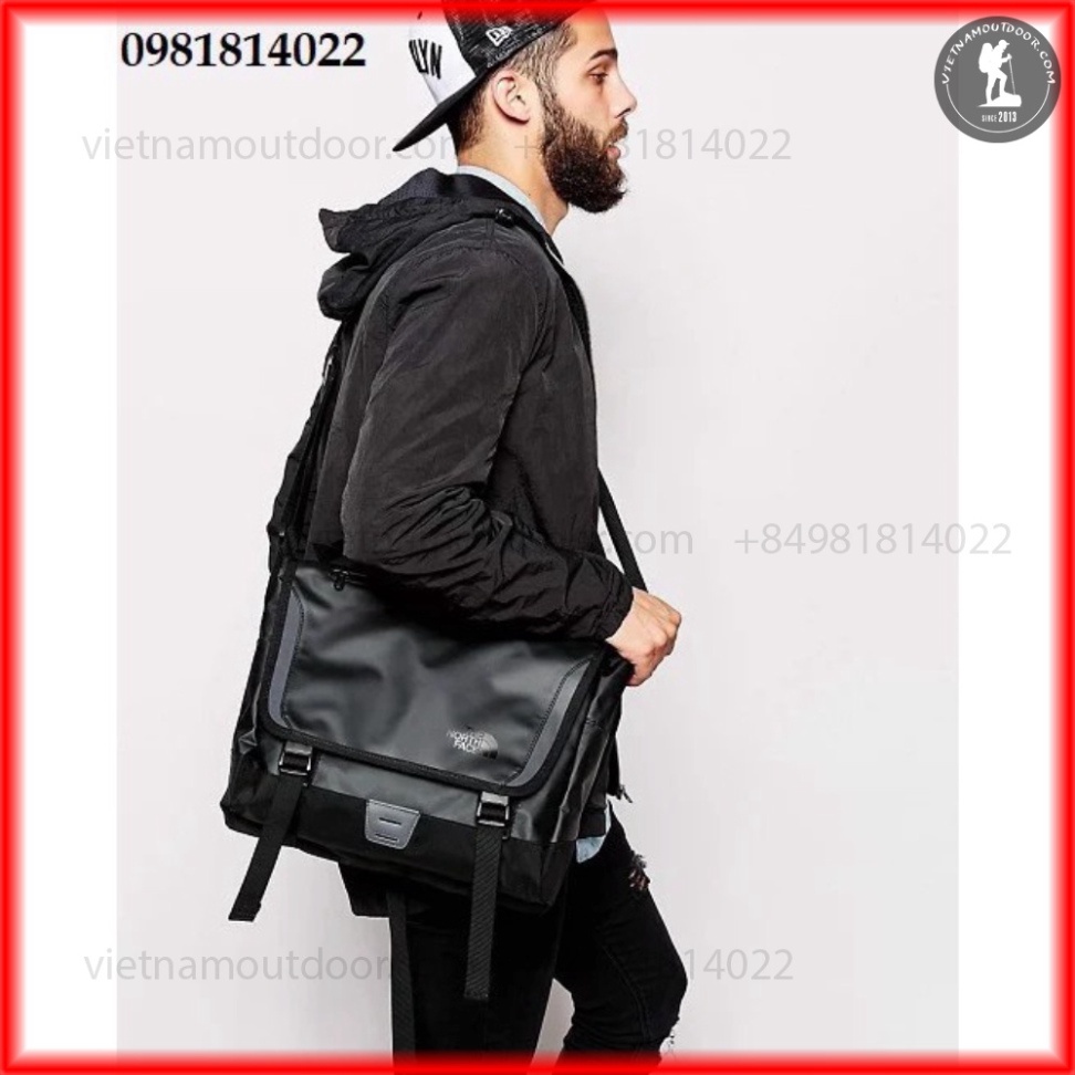 Túi cặp đeo chéo laptop TNF Camp Messenger Bag 💥 CAO CẤP💥 đựng laptop 14, 15 inch
