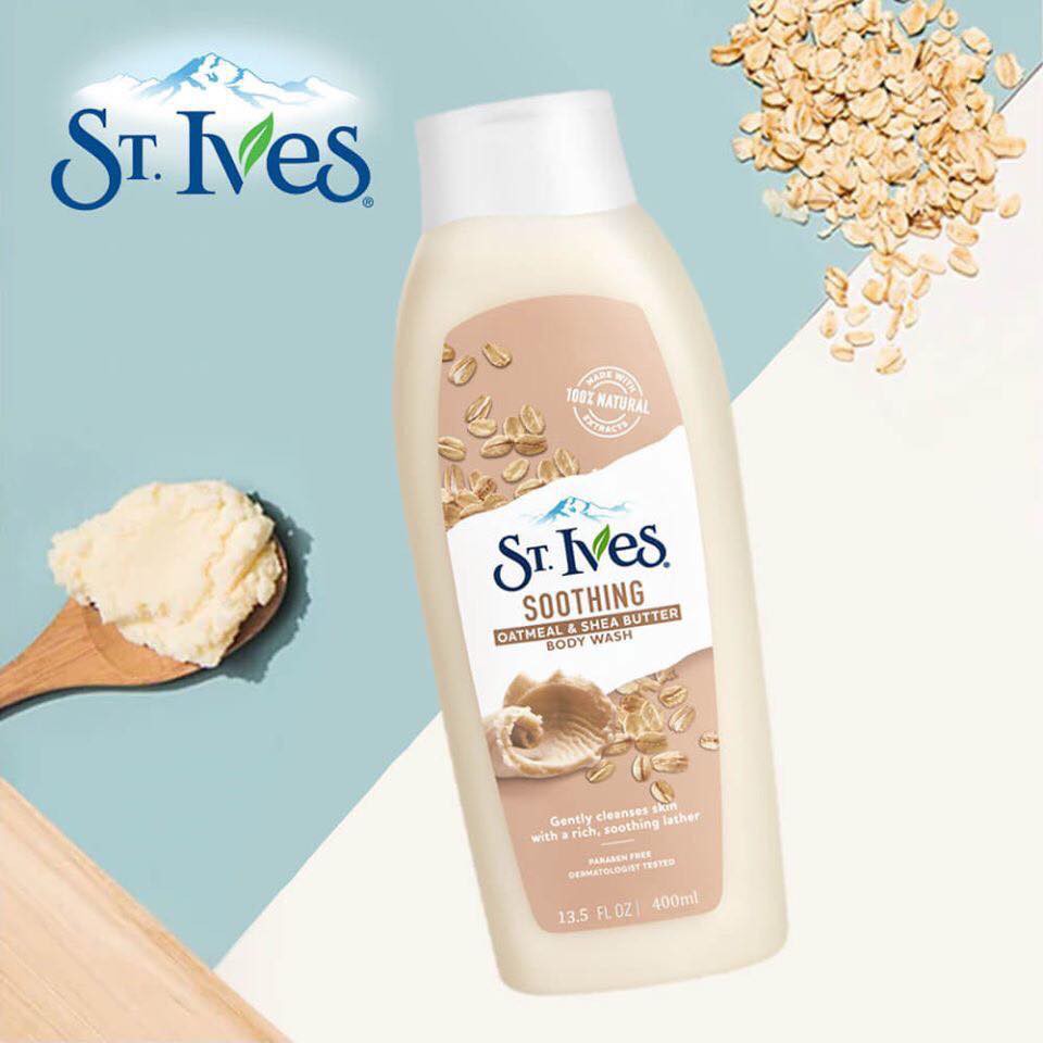 Sữa Tắm ST.IVES 709ML Muối Biển /Cam chanh/ Yến mạch Bơ - Nhập khẩu Mỹ | BigBuy360 - bigbuy360.vn