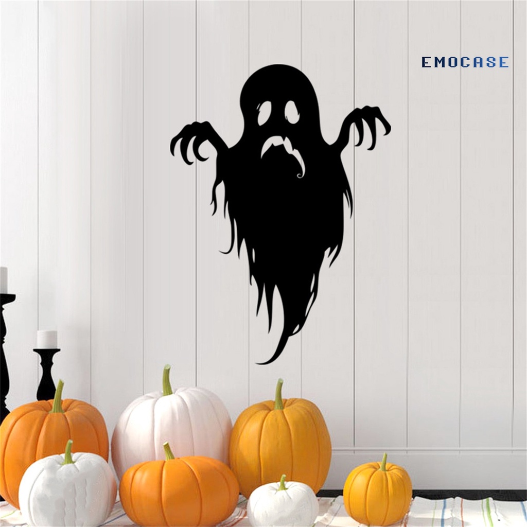 Đề Can Dán Tường / Cửa Sổ Trang Trí Halloween Kinh Dị DIY
