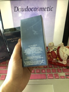 [ fullsize ] Nước hoa D&G Light Blue Eau Intense EDP 25ml - 100ml
