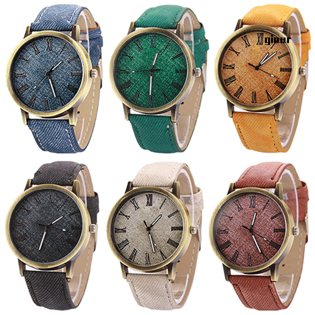 Đồng Hồ Đeo Tay Giaur Số La Mã Cho Nam Và Nữ | BigBuy360 - bigbuy360.vn