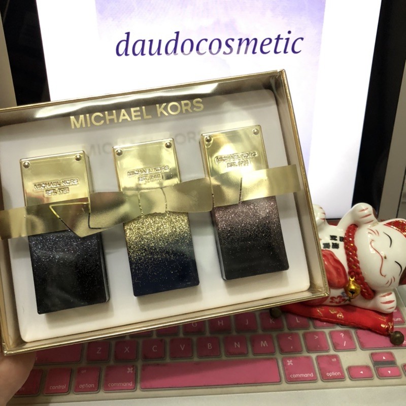 Tách Set Nước hoa Michael Kors Shimmer Midnight Shimmer - Starlight Shimmer - Twilight Shimmer EDP 30ml