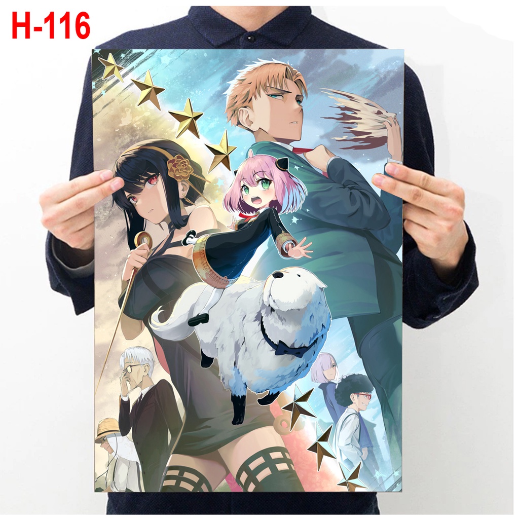 Poster anime Spy X Family, áp phích anime Spy X Family ( 41 mẫu khác nhau)