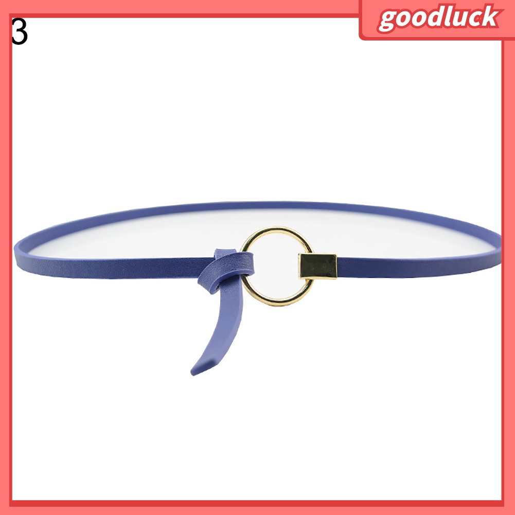 Dây nịt nữ vải giả da kiểu dáng thoải mái