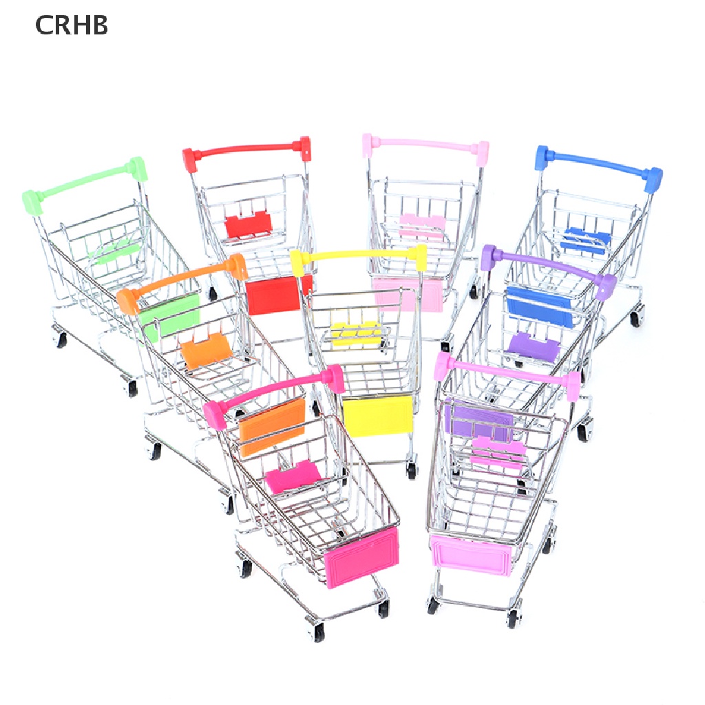 1 Xe Đẩy Mua Sắm Siêu Thị Mini Đồ Chơi Cho Bé Mới