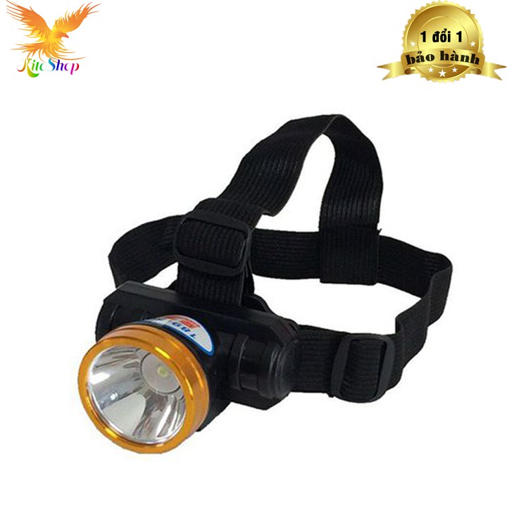 Đèn pin - Đèn pin đội đầu A4 chiếu xa siêu sáng- kèm sạc và dây đeo