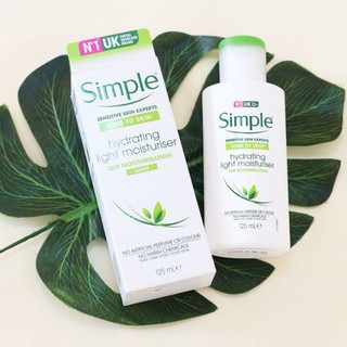Kem dưỡng Simple Hydrating Light Moisturizer 125ml và Vital Vitamin Cream Night 50ml