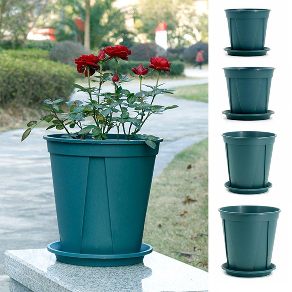 Khay Nhựa Trồng Cây / Hoa Thiết Kế Đơn Giản Tiện Dụng