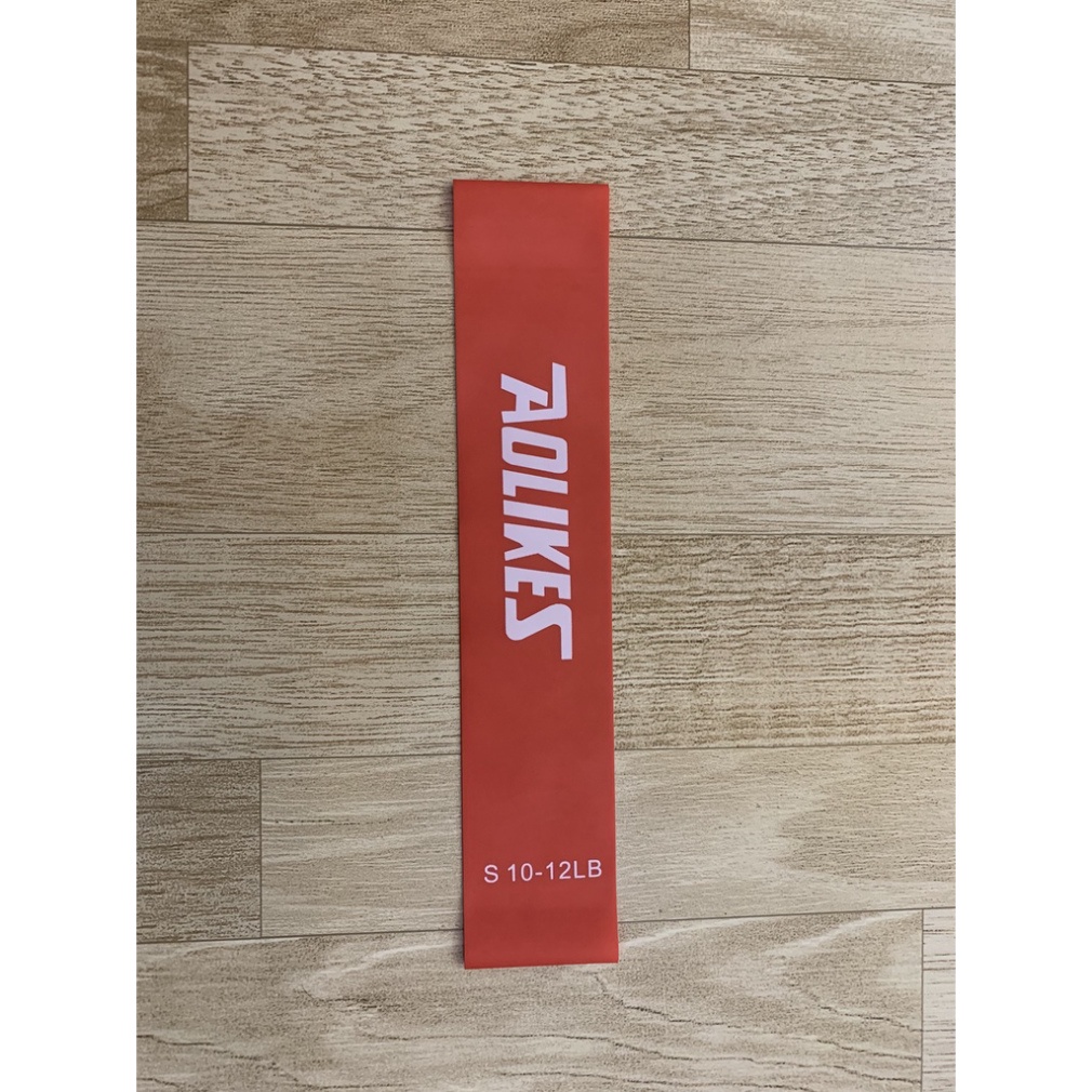 Dây miniband Aolikes, kháng lực tập mông đùi ĐenSport 6/12/20/30/40/50 lbs