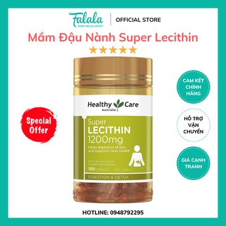 Mầm Đậu Nành Healthy Care Super Lecithin Đẹp Da, Đào Thải Độc Tố Gan, Cân Bằng Nội Tiết Tố