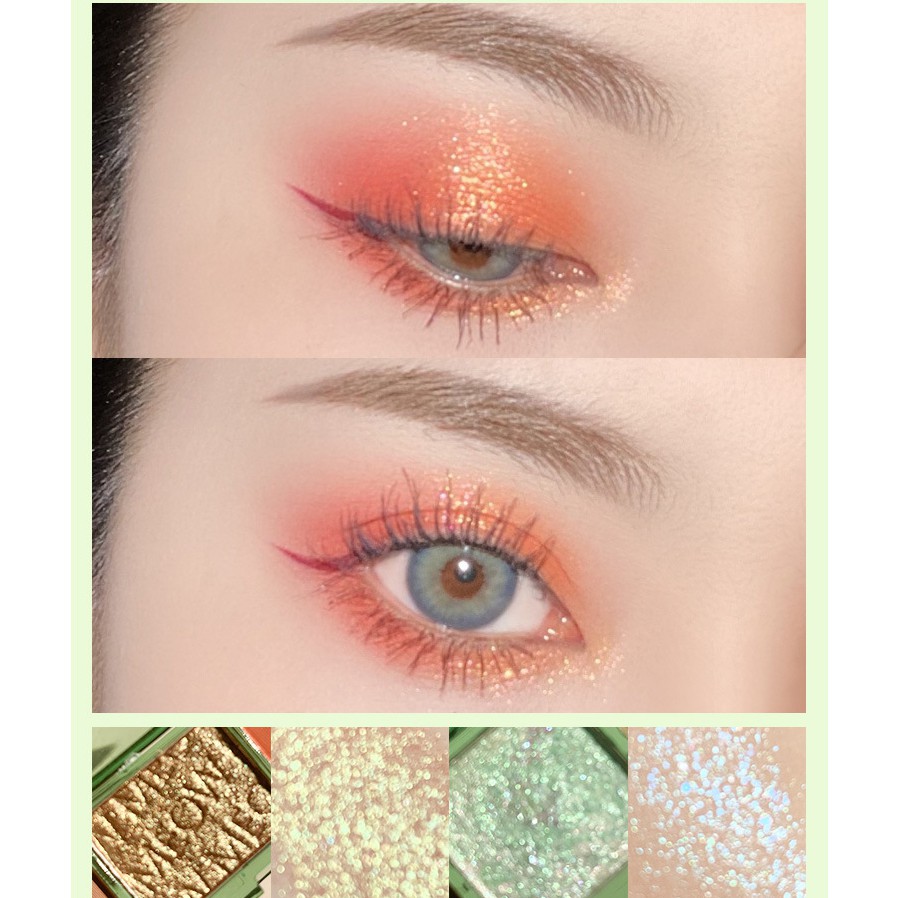 Bảng phấn mắt nhũ lì 9 ô Xixi Meow Meow dẹp Senabeauty | BigBuy360 - bigbuy360.vn