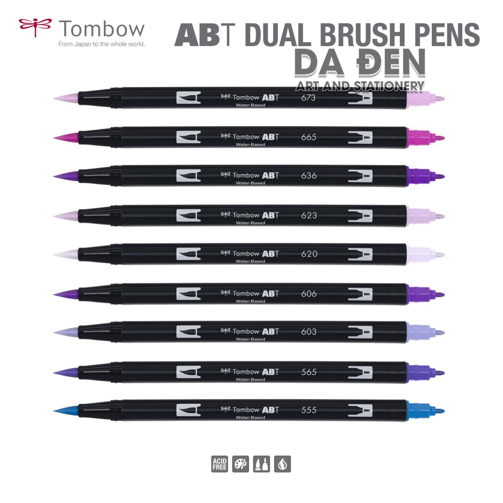 Bút TOMBOW ABT Dual Brush Pen (108 Màu) LIST 5/11