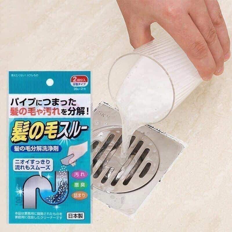 Sét 2 gói tiêu tóc cực mạnh vệ sinh đường ống