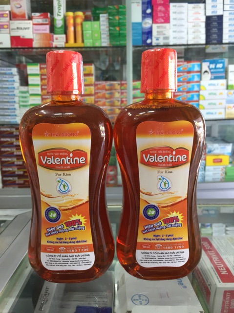 NƯỚC SÚC MIỆNG VALENTINE 500ml