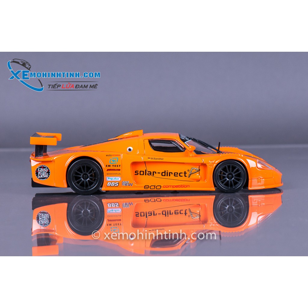 Xe Mô Hình Maserati Mc12 1:24 Bburago (Cam)