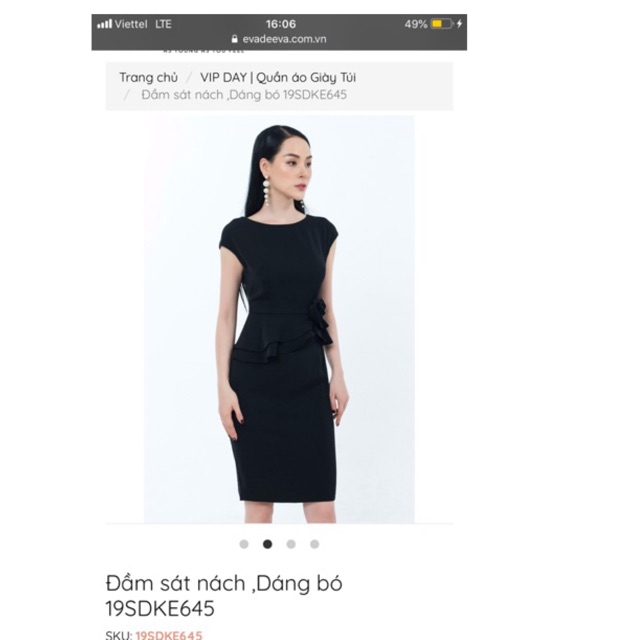 Eva de eva Đầm size M