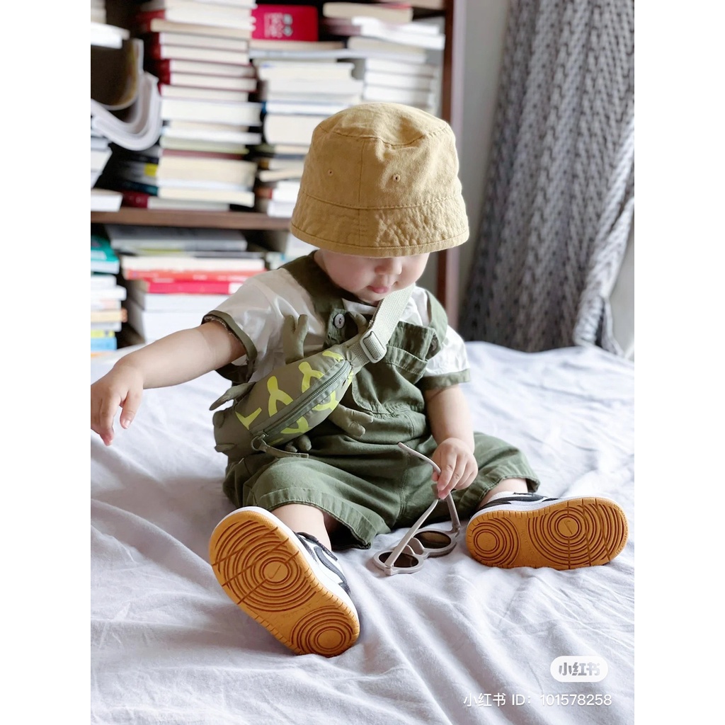 Nón bucket Mũ vải cho gia đình có size cho người lớn và trẻ em từ 0 đến 5 tuổi hàng Quảng Châu