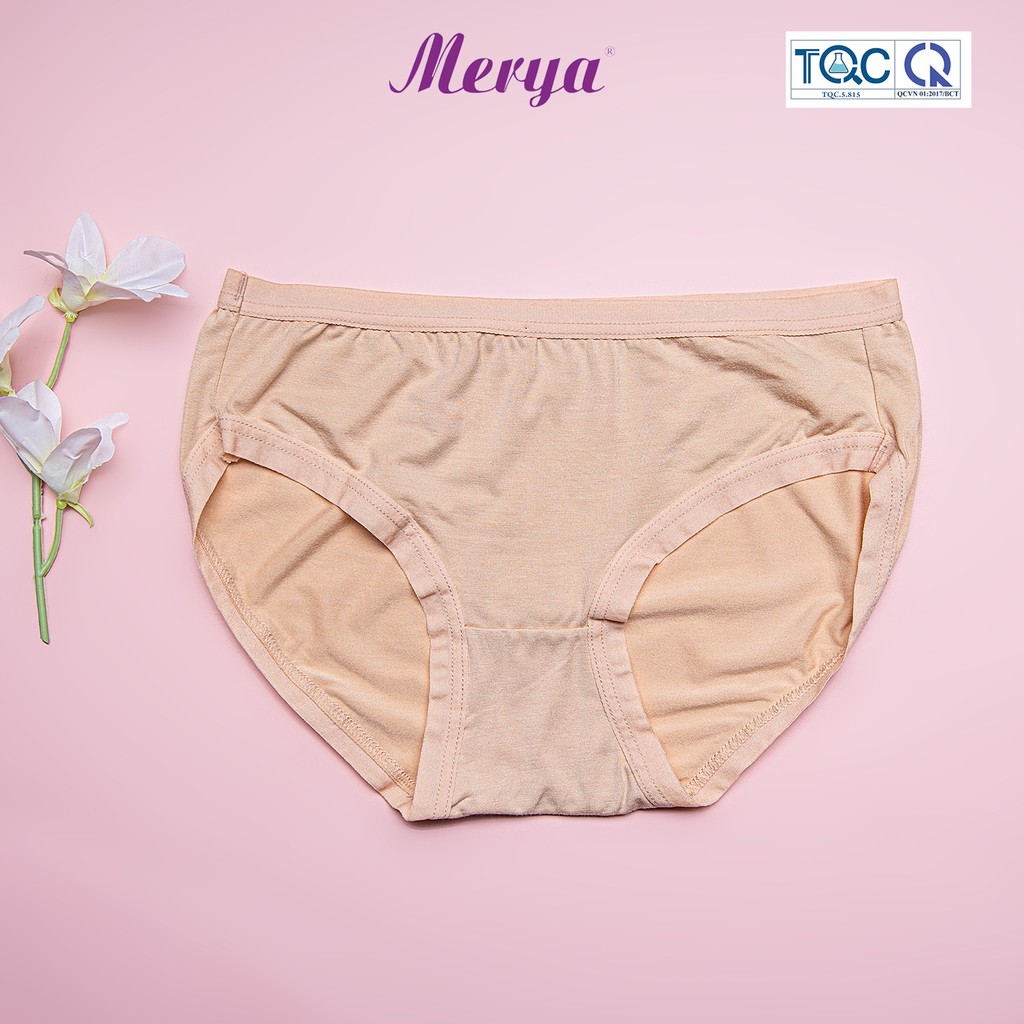 Quần lót nữ cotton cao cấp Merya B021 viền mềm mại , êm ái, kháng khuẩn khử mùi