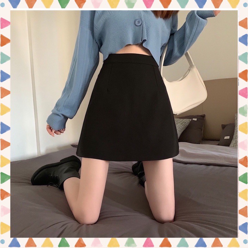 Chân Váy Chữ A Trơn Dáng Ngắn Dành Cho Nữ Mã 562