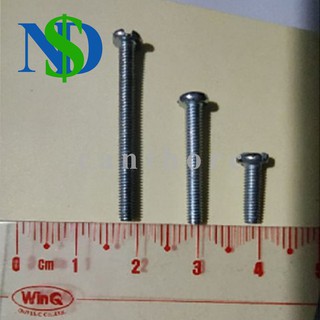 (5 con) Ốc bulong vít tán M3 3ly 3mm các loại M3x8 M3x10 M3x20 M3x30 M3x40 (Sắc si)