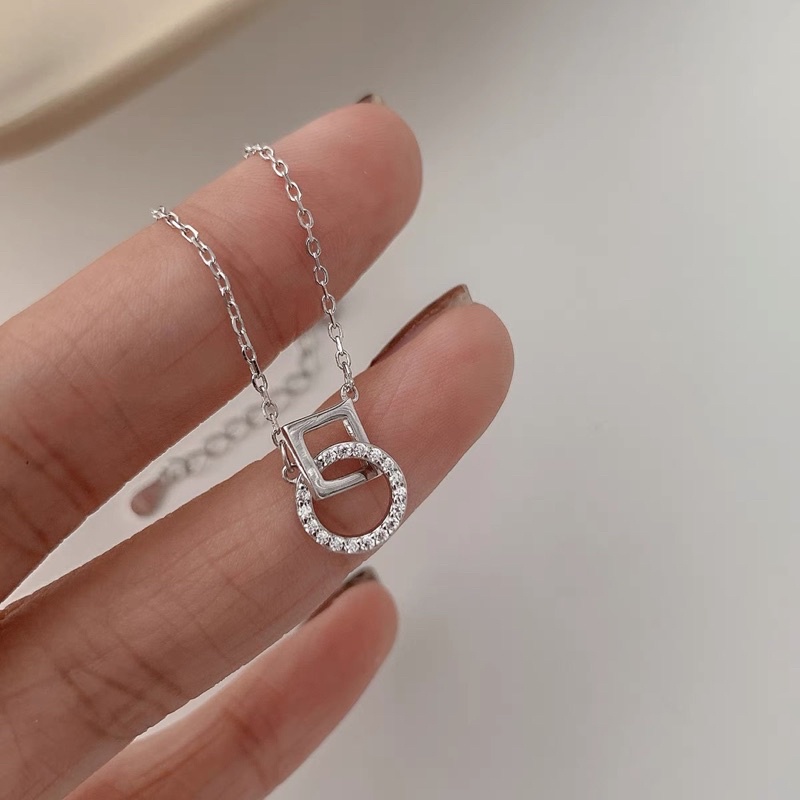 Lắc tay -Dây chuyền nhân duyên đính đá