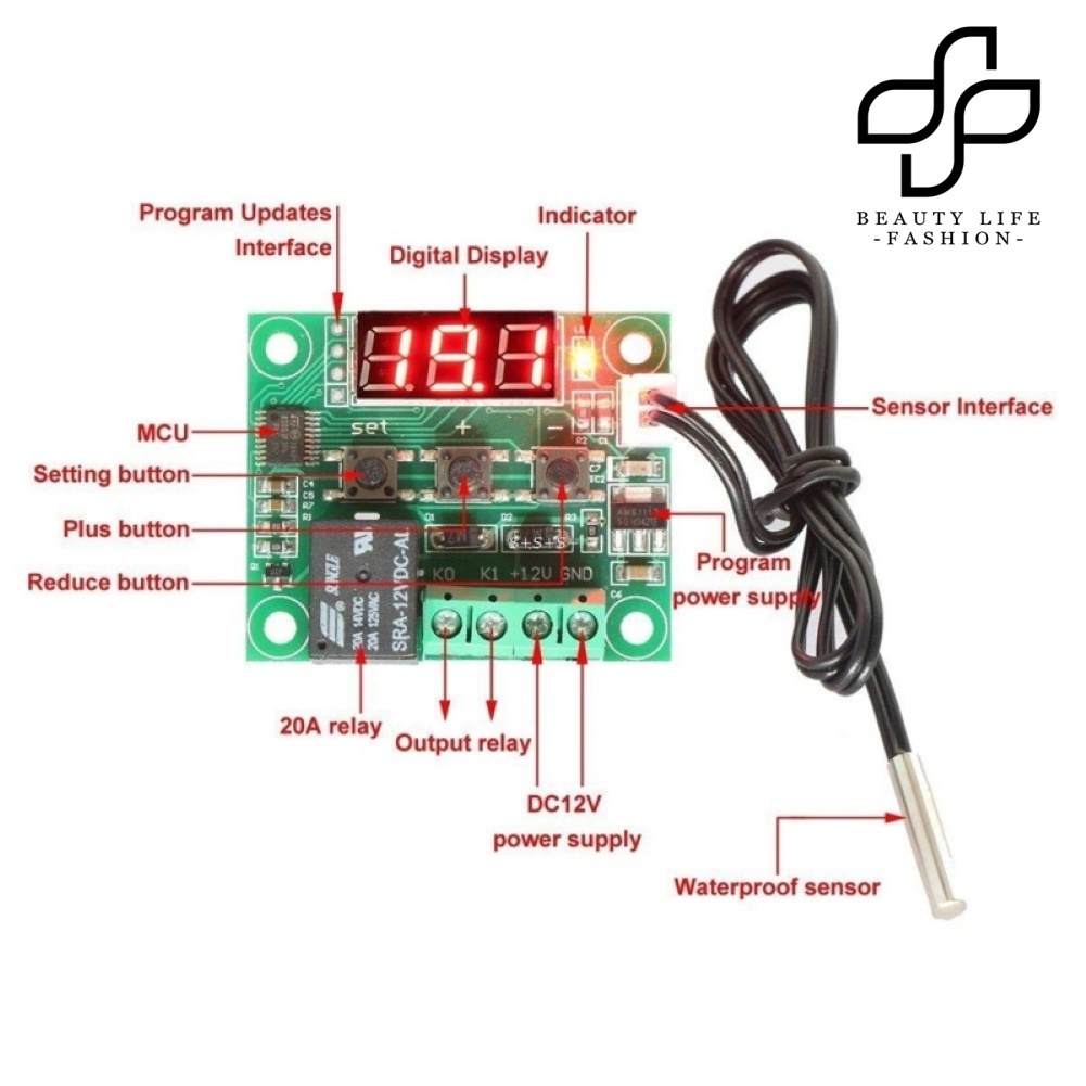 Mô Đun Điều Khiển Nhiệt Độ Thông Minh Beatm Xh-W1209
