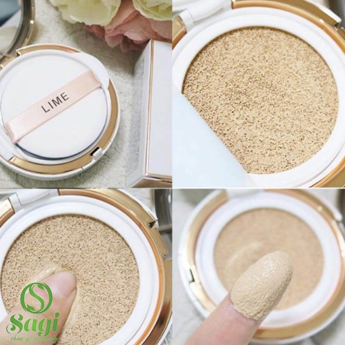 Phấn Nước LIME Real Cover Pink Cushion SPF50+/PA+++