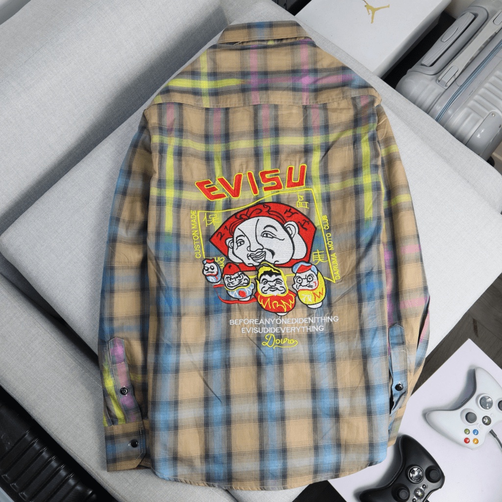 ÁO SƠ MI EVS CARO ĐỦ MÀU SẮC SIÊU ĐẸP CHẤT LỤA COTTON THOÁNG MÁT, FORM ĐẸP CHUẨN GU THỜI TRANG TM Thời Trang HHP Fashion