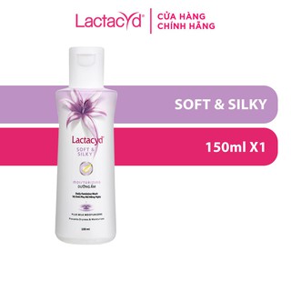 Dung dịch vệ sinh phụ nữ Lactacyd Soft & Silky 150 ML