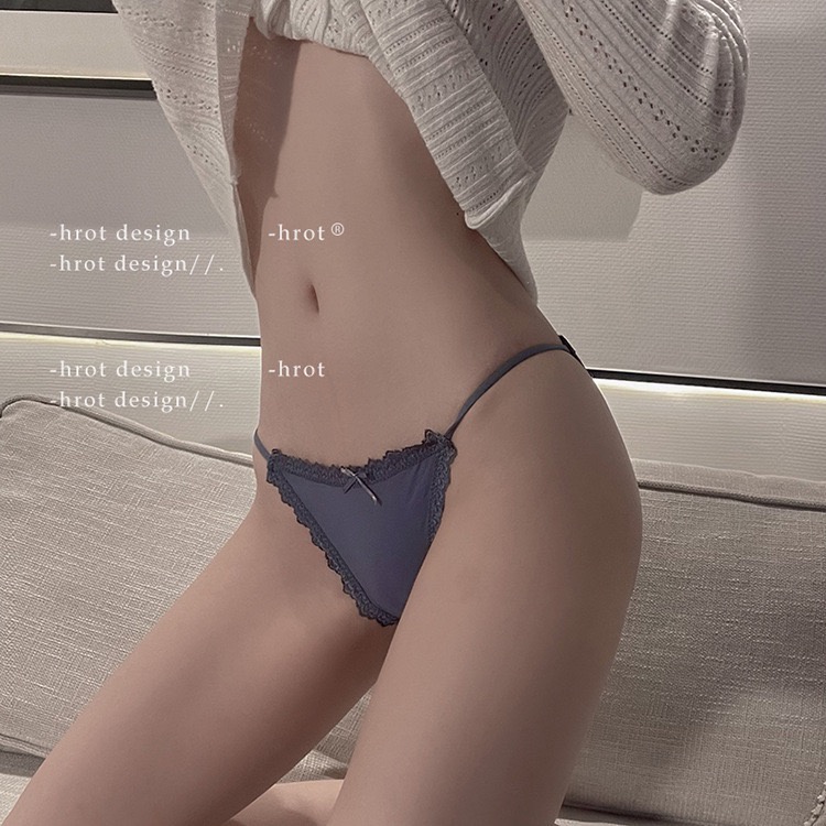 Quần Lót Đúc Su Nữ Cấp Viền Ren Dây Mảnh Sexy Gợi Cảm 059