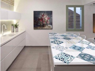 Giấy hoa văn dán tường chống thấm