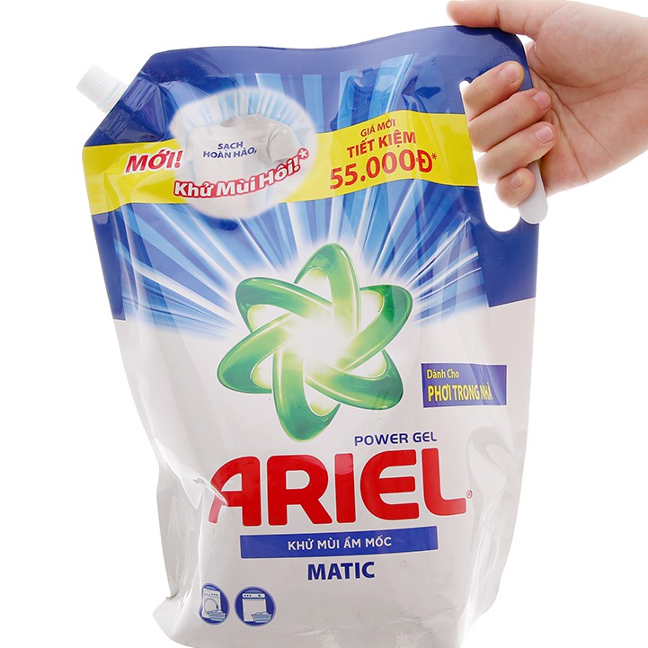 Nước giặt Ariel Matic 2.15kg