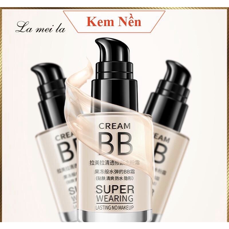 ❌❌Kem Nền Lameila Che Khuyết Điểm BB Cream Super Wearing Lameila 30ml❌❌❌