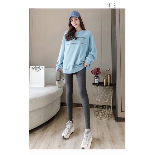 Quần Legging Tăm Lót Lông Siêu Ấm Cạp Tim