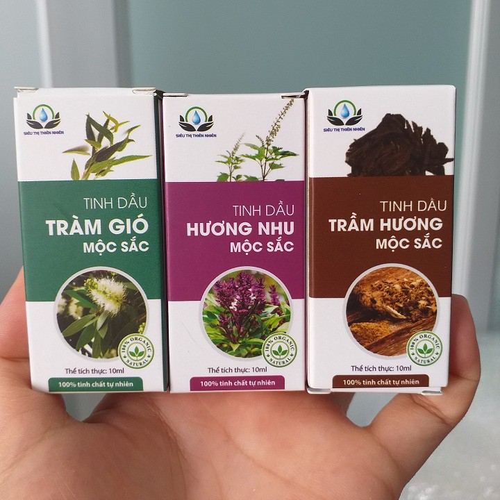 Tinh Dầu Trầm Hương MỘC SẮC 10ml [Organic]