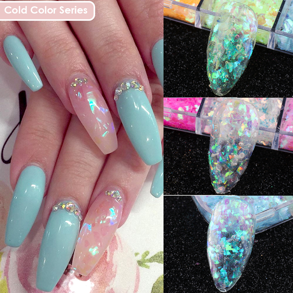 Hạt Kim Sa 3D Đính Móng Nghệ Thuật DIY