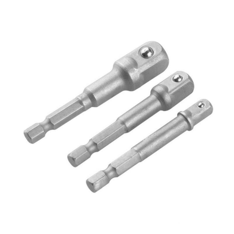 Bộ ba đầu chuyển vít sang đầu bắn bu lông 1/2 &quot; 3/8 &quot; 1/4 &quot; inch Tolsen 77864 chất liệu hợp kim thép siêu cứng bền bỉ