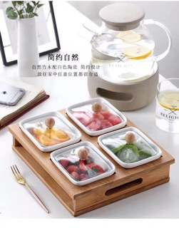 (Order) Khay đựng mứt tết phong cách Nhật Bản