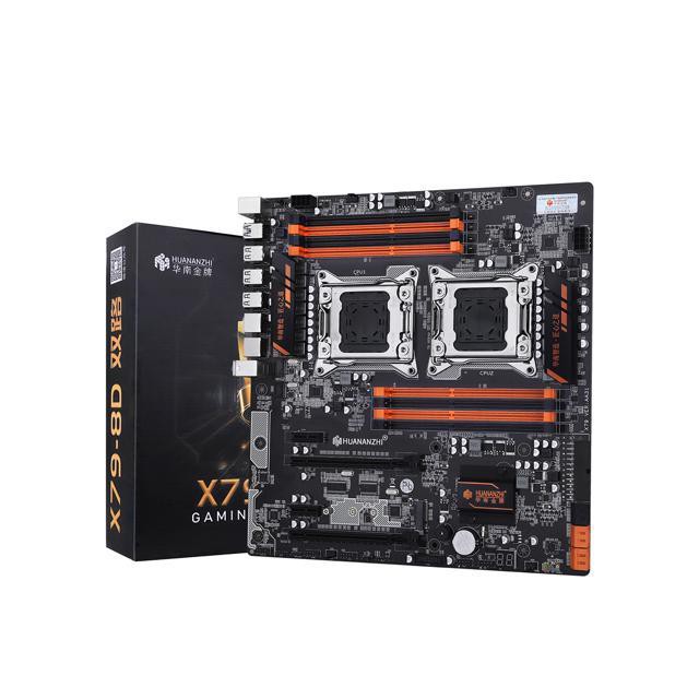 Mainboard Huananzhi X79-8D Dual CPU Xeon E5 2689 16 nhân 32 luồng siêu khủng bảo hành đổi mới 100%