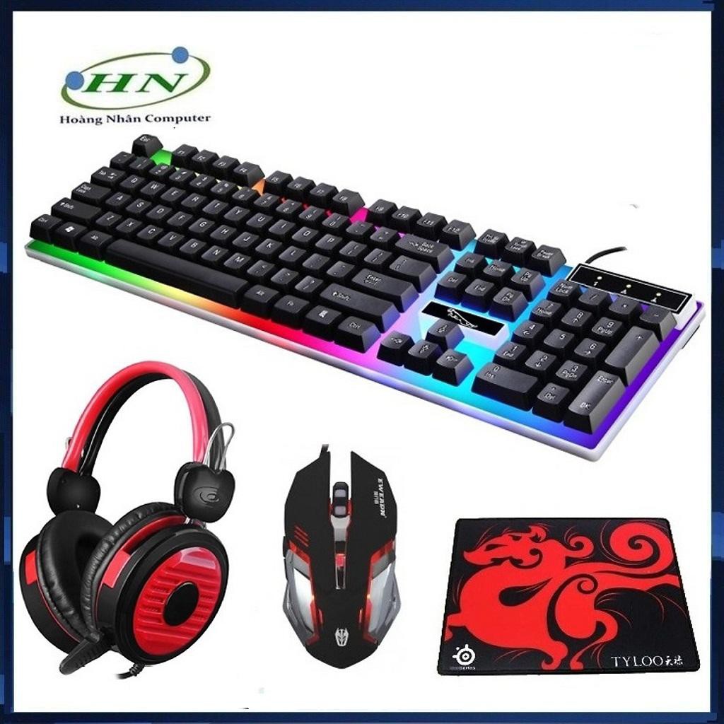 [Mã SKAMSALE03 giảm 10% đơn 200k] Combo Bàn Phím G21 + Chuột Eweadn T02 + Tai Nghe YL 902 + Lót Chuột