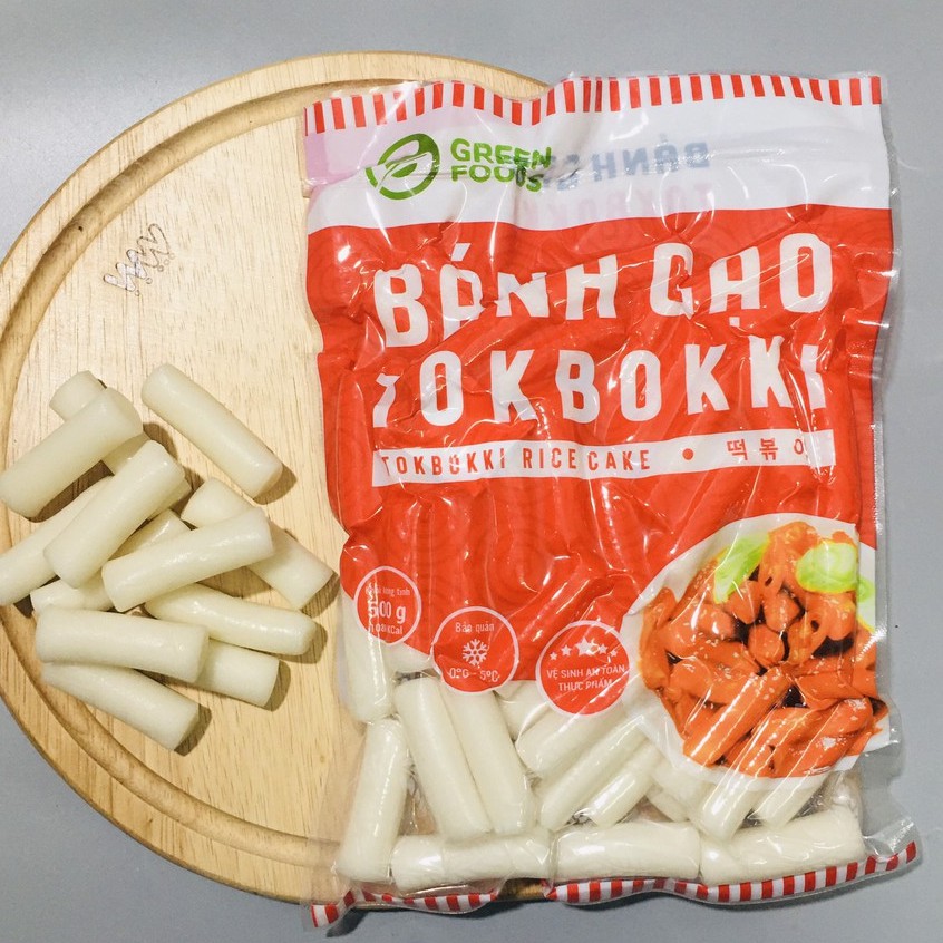 Bánh gạo tokbokki Hàn Quốc gói 500g