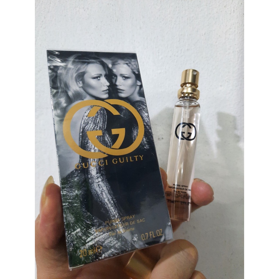 Nước Hoa Nữ Gucci Guilty EDT 20ml. Mùi hương ấn tượng dành cho các chị em.