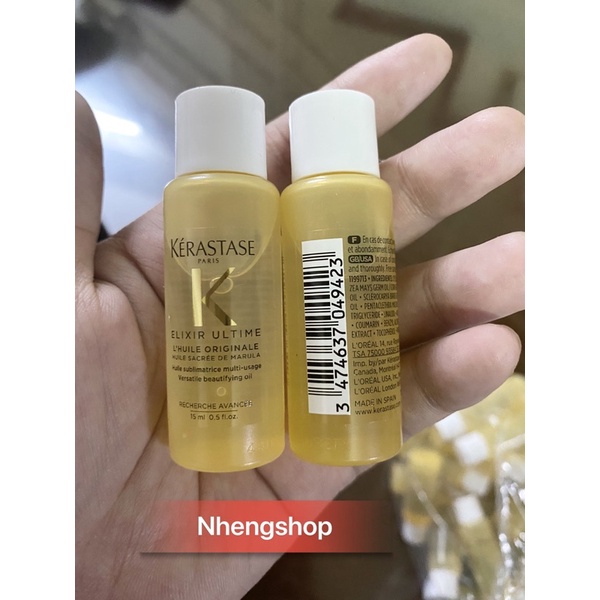 [Bill Sephora][Giá tốt] Dầu dưỡng tóc Kerastase Elixir