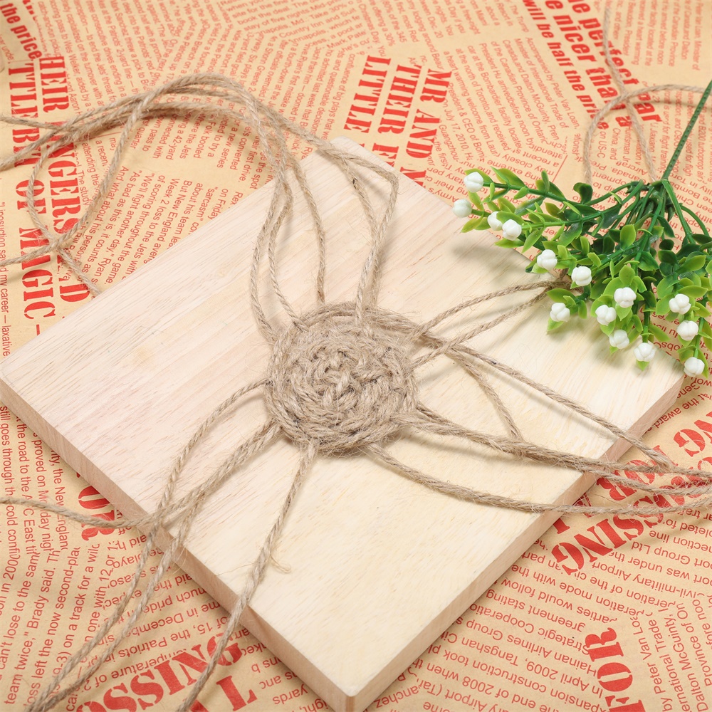 Cuộn dây gai dầu polyester St.kunkka dùng xỏ hạt tự làm đồ trang sức 165m