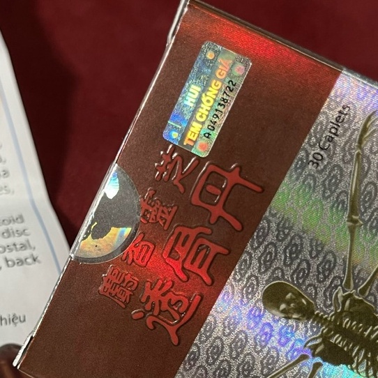 Xạ Hương Linh Chi Thấu Cốt Đơn Singapore Hộp 30 viên (Hàng chính phẩm, Date mới) Hỗ Trợ Giảm Đau Lưng, Đau Thần Kinh Tọa