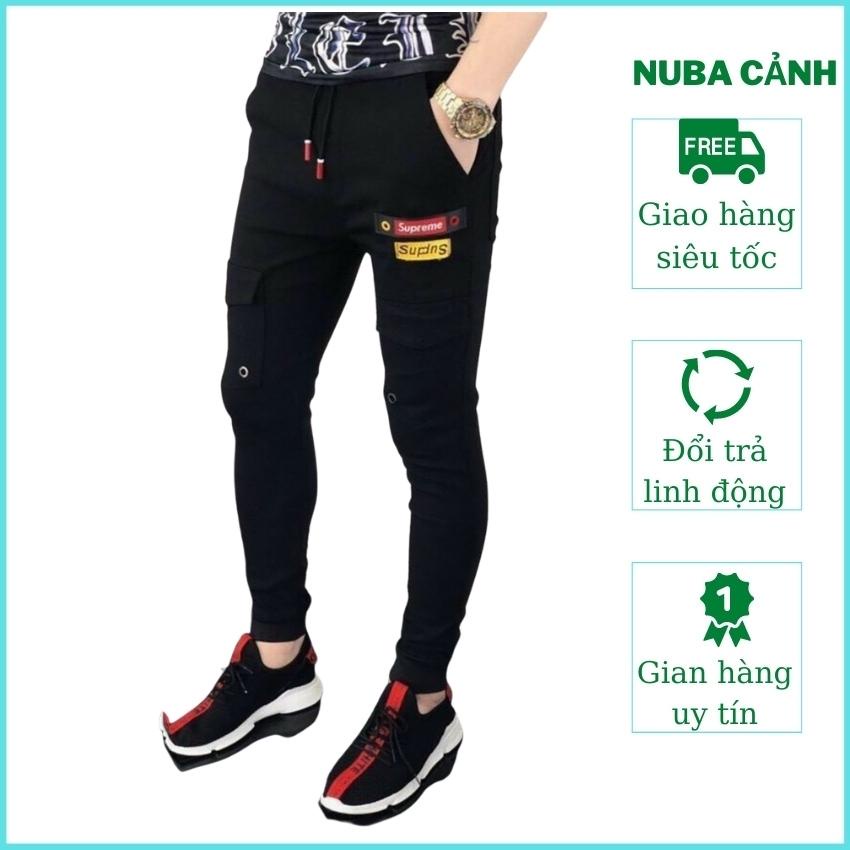 Quần jogger nam chất vải ka ki co giãn cao cấp TAKA 14