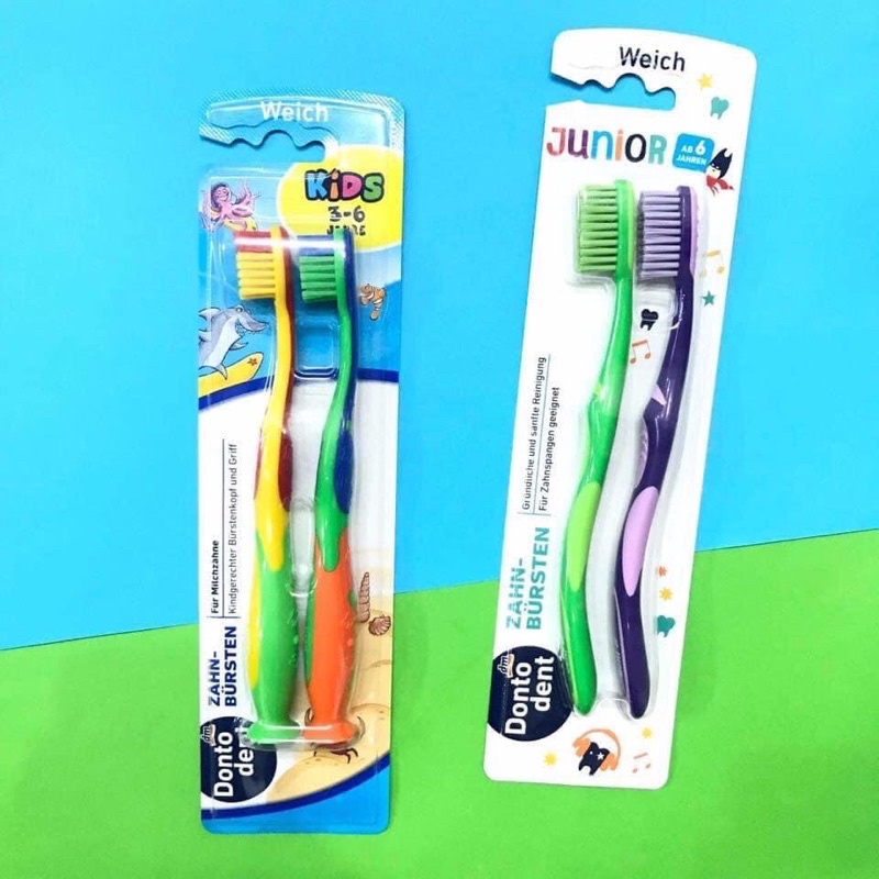 Bàn chải dontoden kis vỉ 2 chiếc