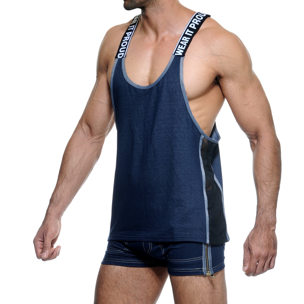 Quần Áo nam sexy STUD Muscle Tank RW1055TT10